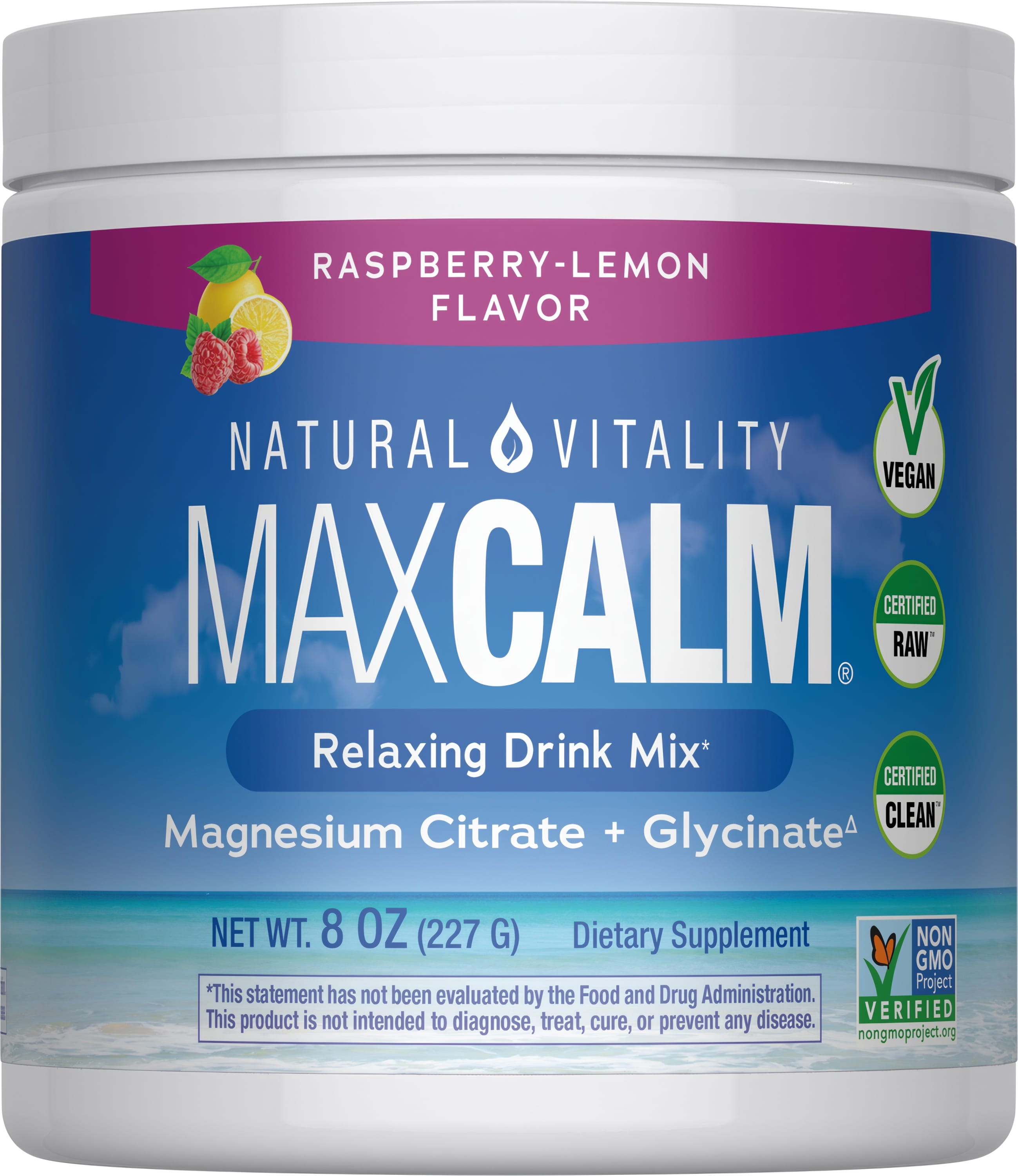 CALM Powder Raspberry-Lemon| Natural Vitality