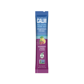 CALM Powder Raspberry-Lemon Stick Packs, 30 Stick Packs