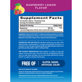 CALM Powder Raspberry-Lemon, 8 oz (227 g)