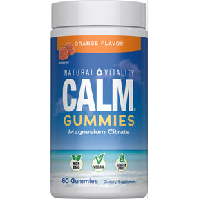 CALM Gummies Orange Flavor, 60 Tasty Gummies