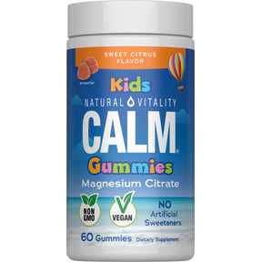 CALM Kids Gummies Sweet Citrus Flavor, 60 Tasty Gummies