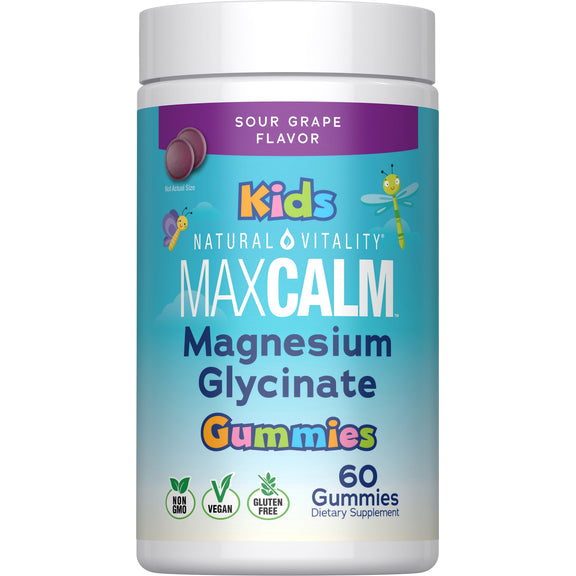 View 1 Gomas de Magnésio Glicinato CALM Kids Sabor Uva Zing Zang, 60 Gomas Saborosas