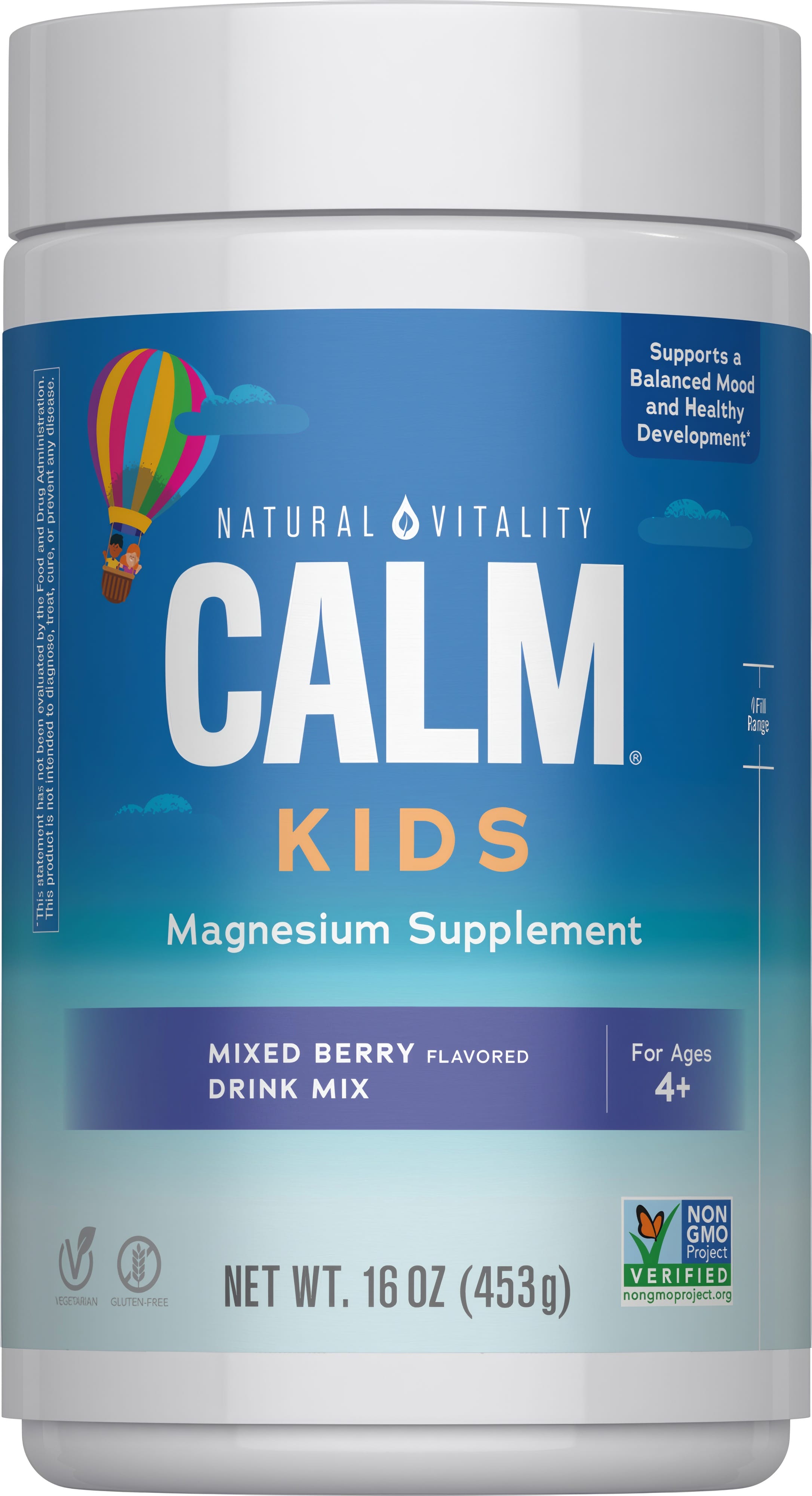 Calm Powder Form CALM Kids Powder Mixed Berry| Natural Vitality