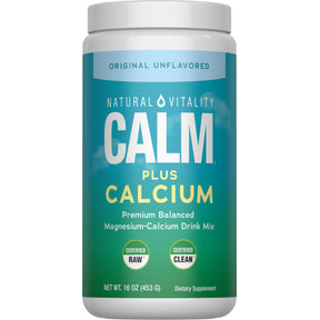 CALM plus Calcium Powder Unflavored, 16 oz (453 g)