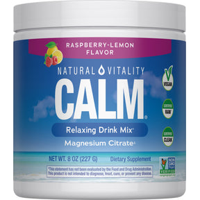 CALM Powder Raspberry-Lemon, 8 oz (227 g)