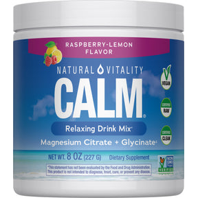Poudre CALM Framboise-Citron, 8 oz (227 g)