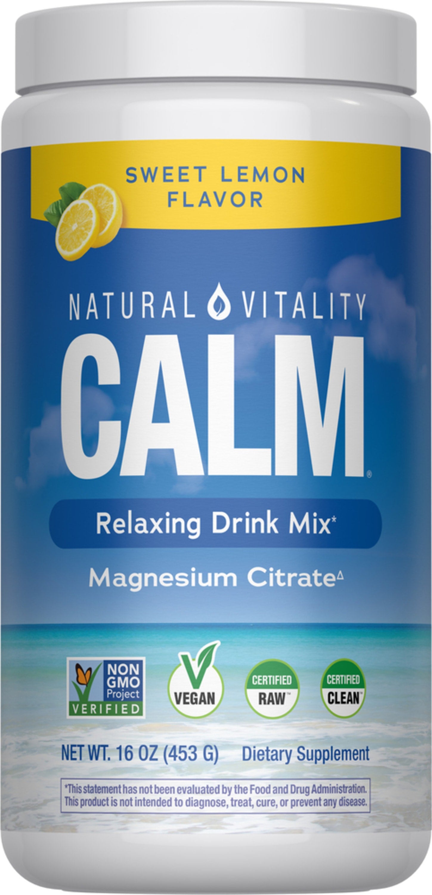 CALM Powder - Sweet Lemon| Natural Vitality
