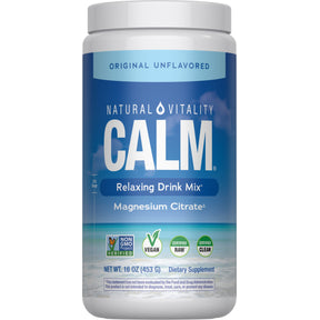 Polvo CALM Sin Sabor, 16 oz (453 g)
