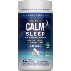 CALM Sleep with Melatonin, 120 Vegan Capsules