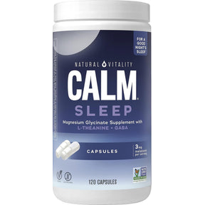 CALM Sleep with Melatonin, 120 Vegan Capsules