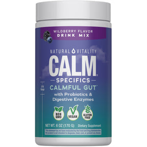 CALM Specifics Calmful Gut Powder Wildberry, 6 oz (170 g)