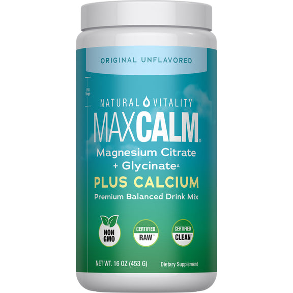 View 2 CALM plus Cálcio em Pó Sem Sabor, 16 oz (453 g)