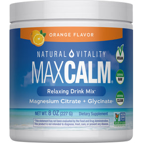 MAXCALM Powder Orange, 8 oz (226 g)